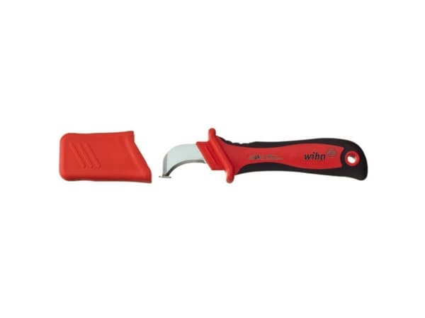 Wiha 246 78 SB, Skyddsisolering, 142 g, Röd, Rostfritt stål, Gul