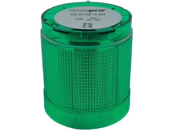 ComPro Signaalipylväselementti CO ST 70 GL 024 CO ST 70 LED Vihreä 1 kpl