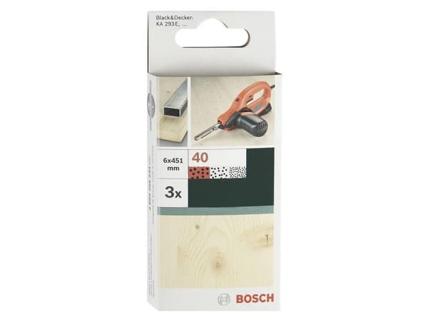 Bosch slipband korn 60 (L x B) 451 mm x 6 mm 2609256235 3 st (2609256235)