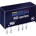 Pikkukuva 1 / 3: RECOM RD-1215D DC/DC-muunnin, piirilevy 12 V/DC 15 V/DC, -15 V/DC 66 mA 2 W Lähtöjen lukumäärä: 2 x