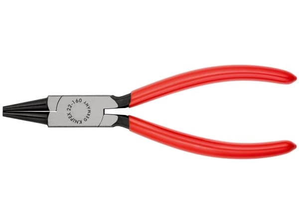 Knipex 22 01 160, Nesetang, Kromvanadiumstål, Plast, Rød, 160 mm, 140 g