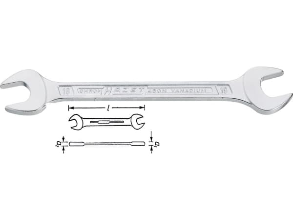HAZET 450N-36X41, Kromivanadiini-teräs, Kromi, 36x41 mm, 39,7 cm, 836 g, 1 kpl