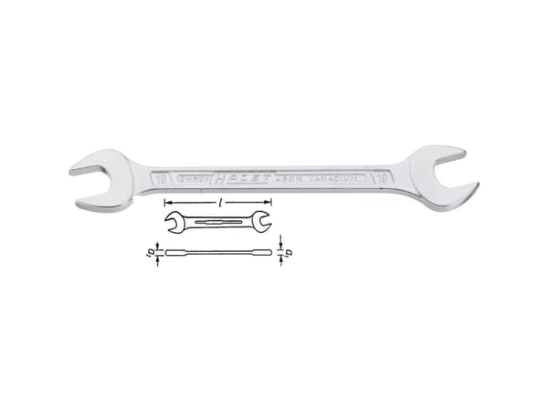 HAZET 450N-36X41, Kromivanadiini-teräs, Kromi, 36x41 mm, 39,7 cm, 836 g, 1 kpl