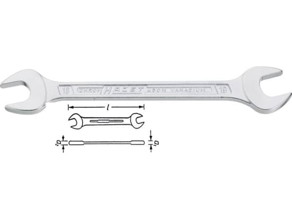 HAZET 450N-36X41, Kromivanadiini-teräs, Kromi, 36x41 mm, 39,7 cm, 836 g, 1 kpl