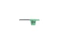 Miniatyrbilde 3 av 5: Wiha 27614, L-torx-nøkkel, 5IP, Sort, Grønn, Kromvanadiumstål, 2 mm, 67 mm