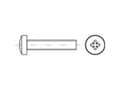 Pikkukuva 4 / 4: TOOLCRAFT 146045 Uraruuvit M5 45 mm Ristisyvennys Pozidriv DIN 7985 Teräs Sinkitty 500 kpl