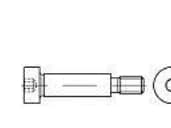TOOLCRAFT 148043 Kraveskruer M10 35 mm Indvendig sekskant Stål 25 stk