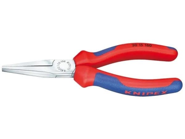 Knipex 30 15 190, Nåltänger, 7 mm, 5 cm, Stål, Blå, Röd, 190 mm