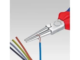 Knipex 30 15 190, Nåltänger, 7 mm, 5 cm, Stål, Blå, Röd, 190 mm