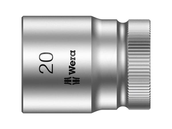 Wera 8790 HMC, Stikkontakt, 1/2", Metrisk, 1 hoder, 20 mm, 2,6 cm