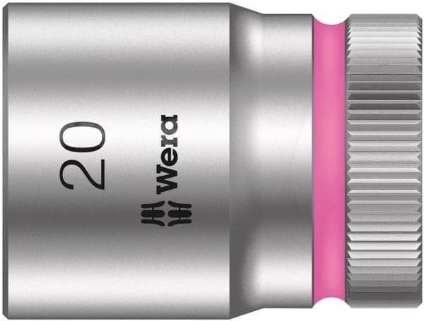 Wera 8790 HMC, Stikkontakt, 1/2", Metrisk, 1 hoder, 20 mm, 2,6 cm