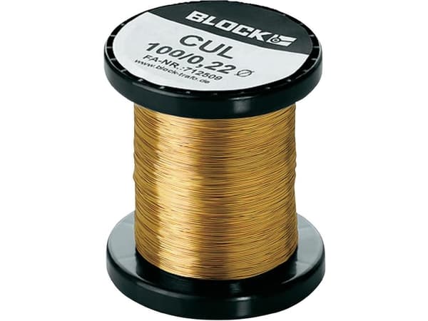 Lohko Lakeret kobbertråd Udvendig diameter (inkl. isoleringslak)=1.80 mm 21 m 0.50 kg 0.50 kg