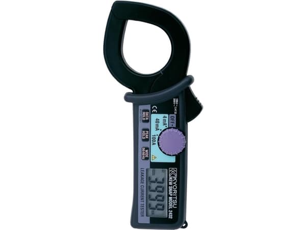 Kyoritsu KEW 2432 Strømtang , Hånd-multimeter digital CAT III 300 V Visning (counts): 4000