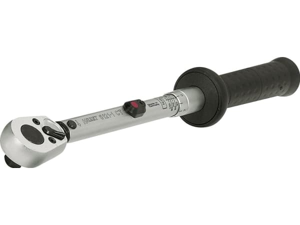 HAZET 6121-1CT, Momentnyckel med klick, Mekanisk, 1/2", 20 - 120 nm, 2%, Stål