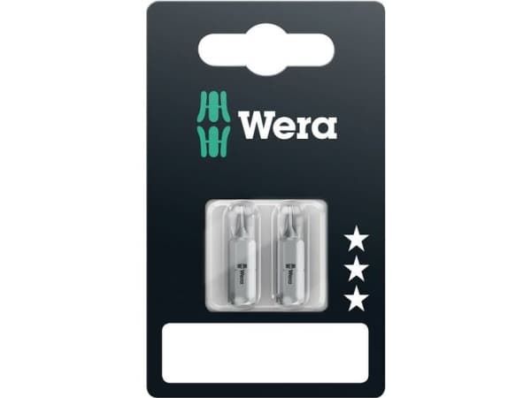 Wera 855/1 Z SB SiS 05073311001 Korsklippbit PZ 1, PZ 2, PZ 3 Verktygsstål slitstarkt D 6.3 3 st