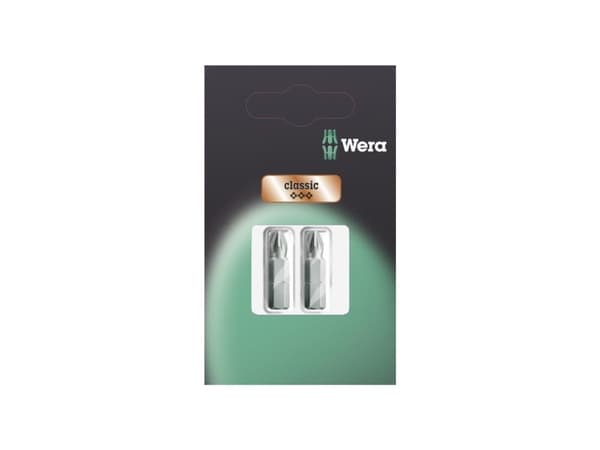 Wera 855/1 Z SB SiS 05073311001 Korsklippbit PZ 1, PZ 2, PZ 3 Verktygsstål slitstarkt D 6.3 3 st