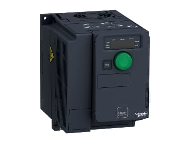 Schneider Electric ATV320U15N4C, Musta, IP20, -25 - 70 °C, 105 mm, 158 mm, 142 mm