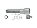 Miniatyrbilde 3 av 5: HAZET 992LG-T70, Stikkontakt, 1/2", Metrisk, 1 hoder, T70, 2,46 cm