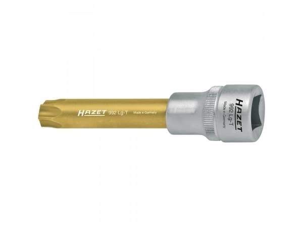 HAZET 992LG-T70, Stikkontakt, 1/2", Metrisk, 1 hoder, T70, 2,46 cm