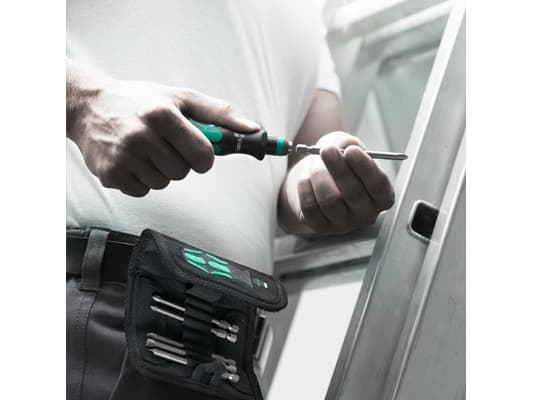 Wera Kraftform Compact 60 ESD ESD Bit ruuvimeisseli 1/4 (6,3 mm)