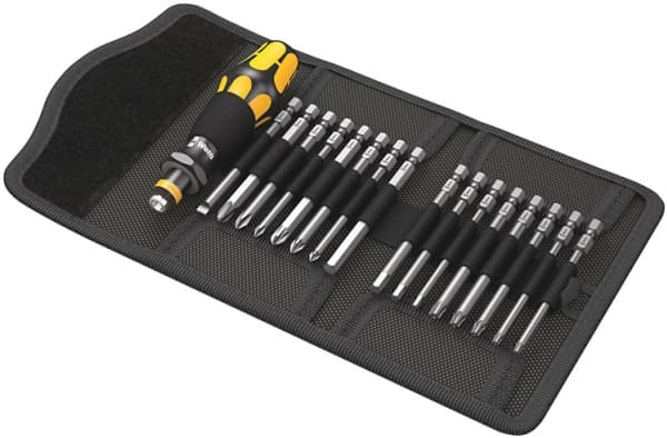 Wera Kraftform Compact 60 ESD ESD Bit ruuvimeisseli 1/4 (6,3 mm)
