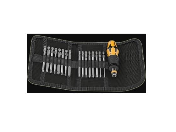 Wera Kraftform Compact 60 ESD ESD Bit ruuvimeisseli 1/4 (6,3 mm)