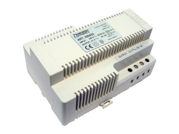 Comatec TBD205012F Strømforsyning til DIN-skinne (DIN-rail) 12 V/AC 4.17 A 50 VA Indhold 1 stk