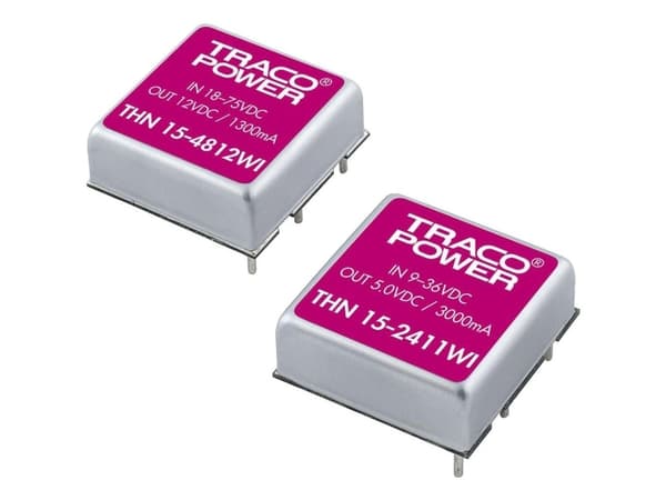 Traco Power THN 15-2411WI, 25,4 mm, 9,9 mm, 25,4 mm, 16,5 g, 15 W, 9-36 V