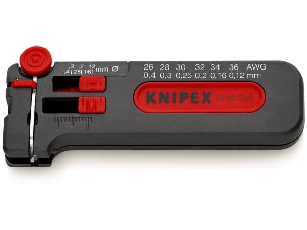 Knipex 12 80 040 SB, 35 g, Svart, Röd