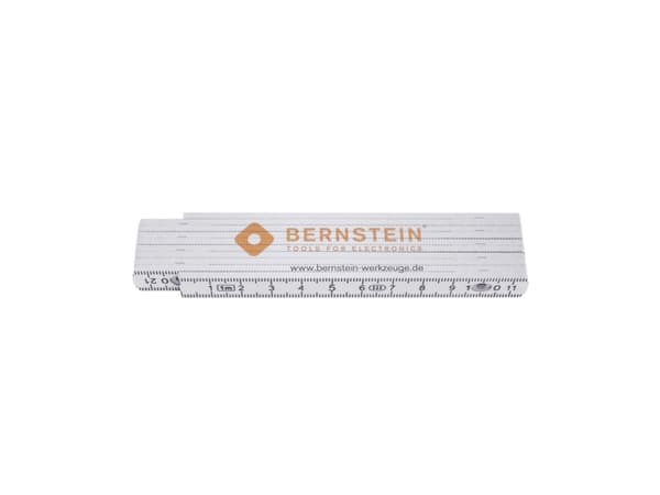 Bernstein 7-503, Puu, Metrinen, cm, mm, Harmaa, 1 m, 13 mm