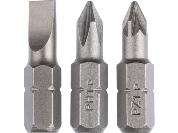 Bosch BITS SET LS,PH,PZ 25MM 3 st