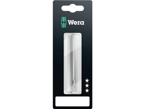 Wera 05073527001, 1 stykker, Torx, T15, 89 mm, 25,4 / 4 mm (1 / 4"), Sekskantet
