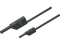 Miniatyrbild 2 av 5: SKS Hirschmann MAL S WS 2-4 100/1 Säkerhetsprovledning [Lamellanslutning 4 mm - Lamellanslutning 2 mm] 1,00 m Svart 1 st