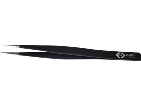 C.K T2346D ESD Pincet AA SA-ESD Spids, fin 130 mm