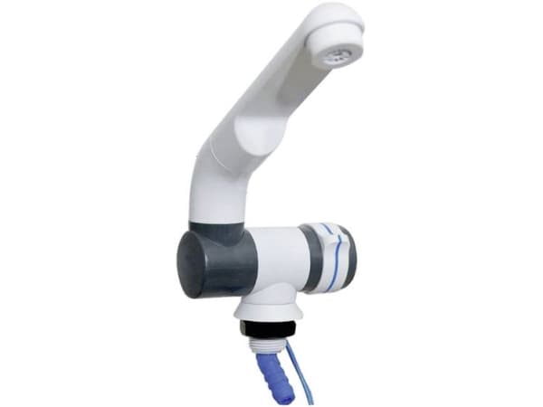 Barwig 4000-76 Camping-vandhane Slangetilslutning 120 mm Grå, Antracit