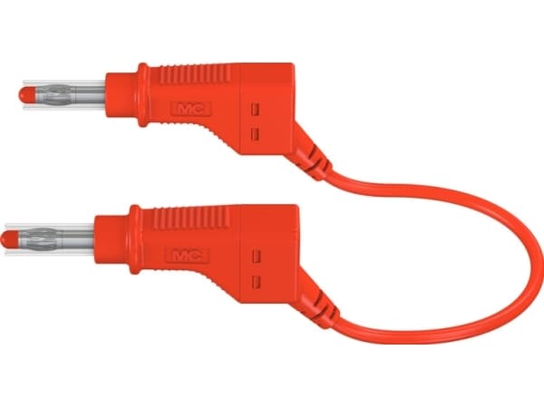 MC XZG425/SIL, Testausjohdin, Punainen, Silikoni, 2.5 mm², CAT II, Silikoni