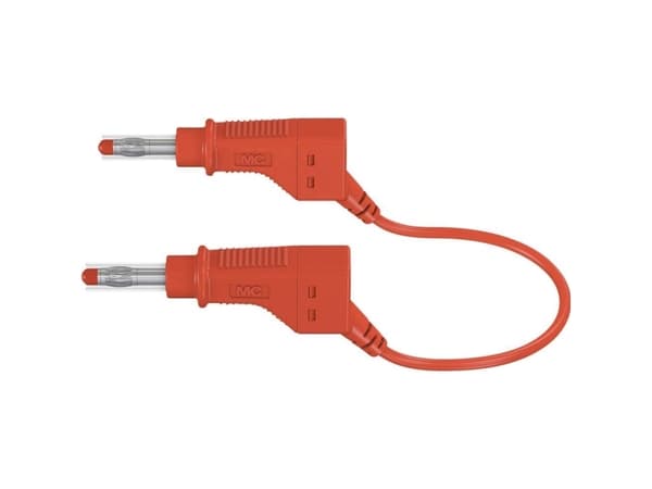MC XZG425/SIL, Testausjohdin, Punainen, Silikoni, 2.5 mm², CAT II, Silikoni