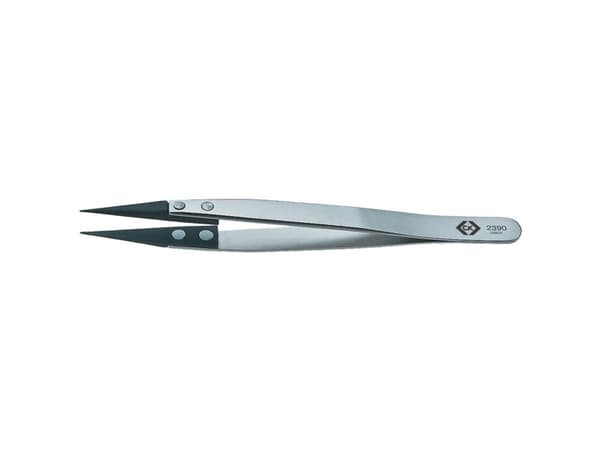 C.K CarbofibESD Tweezer 2390 - 130mm C.K. T2390