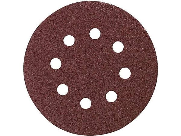 Makita - Sandpapper - för trä, metall - 10 delar - 125 mm - rund - grus: 80 - 125 mm