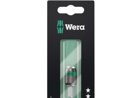 Wera 05073421001, Stikkontakt, 1/4", Imperisk, 1 hoder, 1/4", Kromvanadiumstål, Plast, Stål