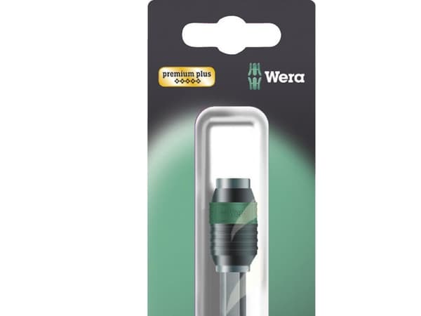 Wera 05073421001, Stikkontakt, 1/4", Imperisk, 1 hoder, 1/4", Kromvanadiumstål, Plast, Stål