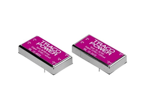 Traco Power TEL 15-2412, 25,4 mm, 10,2 mm, 50,8 mm, 32 g, 15 W, 18-36 V