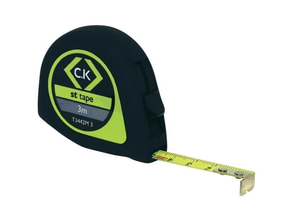 C.K T3442M 3 Målebånd 3 m Stål