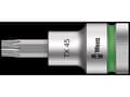Miniatyrbilde 5 av 5: Wera 05003831001, Stikkontakt, 1/2", 1 hoder, T25, Kromvanadiumstål, Kromfarget