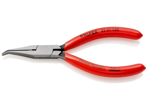 Knipex 32 31 135, Nesetang, 3,5 mm, 3,2 cm, Stål, Plast, Rød