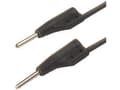 Miniatyrbild 2 av 5: SKS Hirschmann MVL 2/100 sw Prøveledning Stik 2 mm Stik 2 mm 1.00 m Sort 1 stk