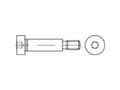 Miniatyrbild 4 av 4: TOOLCRAFT 148038 Kraveskruer M10 16 mm Indvendig sekskant Stål 25 stk