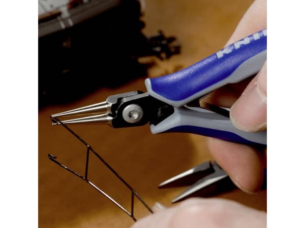 Knipex 34 32 130, 1 mm, 2,37 cm, Stål, Blå, 135 mm, 59 g