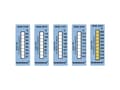 Miniatyrbilde 3 av 3: testo testoterm Temperaturmålestrips 71 til 110 °C