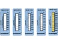 Miniatyrbilde 2 av 3: testo testoterm Temperaturmålestrips 71 til 110 °C